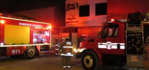 El incendio moviliz&oacute; a cerca de 40 bomberos. No hubo heridos.