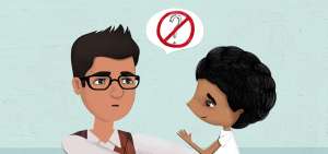 En esta imagen se ense&ntilde;a que los profesores no deben investigar al ni&ntilde;o con preguntas que lo revictimicen.