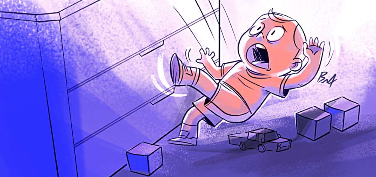 Los accidentes infantiles ocurren frecuentemente en el ba&ntilde;o