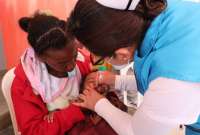 En la campaña se prevé vacunar a 3,7 millones de niños y niñas