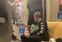 Sujeto atacó a pasajeros del Metro de San Francisco con un extintor