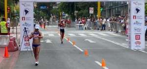 Oro y plata para Ecuador en el Sudamericano de marcha