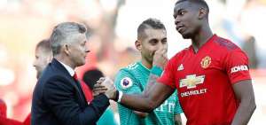 Solksjaer dice que Pogba est&aacute; feliz en el Manchester United