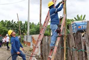En Milagro fueron beneficiadas 300 familias