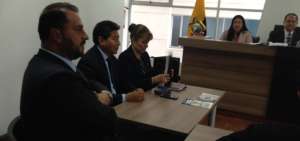 Diligencia en el caso David Romo.