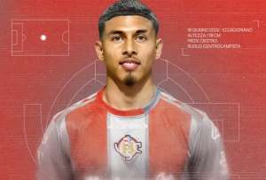 El mundialista Jeremy Sarmiento fue presentado en el Cremonese de Italia. 