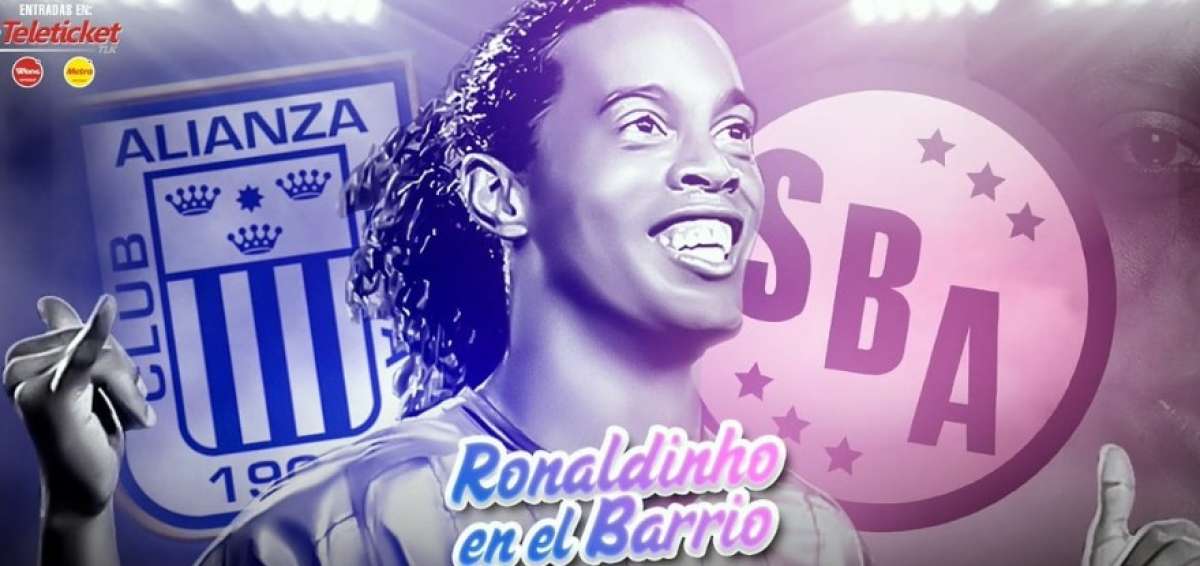 Ronaldinho jugar&aacute; un amistoso entre Alianza Lima y Sport Boys