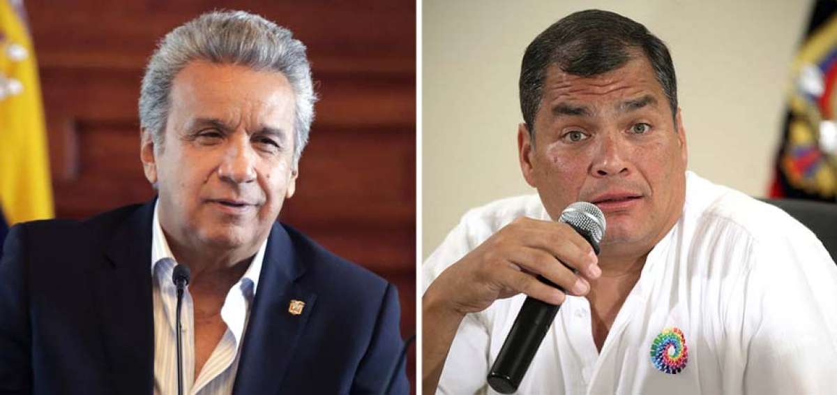 La disputa entre Correa y Moreno se proyecta en 3 escenarios