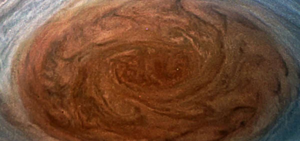 La NASA publica im&aacute;genes de la Gran Mancha Roja de J&uacute;piter