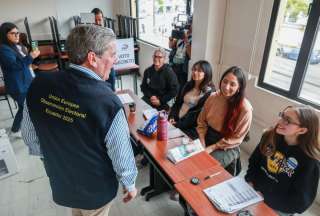 Gabriel Mato, jefe de la Misión Internacional dió detalles de cómo se desarrolla la jornada electoral este domingo. 
