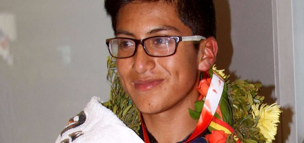 El atleta de 18 a&ntilde;os tiene como referente al bimedallista ol&iacute;mpico J&eacute;fferson P&eacute;rez. Aspira a clasificar a unos Juegos Ol&iacute;mpicos y ganar una medalla. 