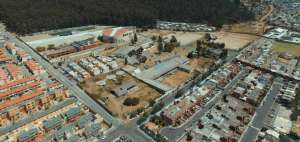 Vista panor&aacute;mica del proyecto San Carlos, cercano al hospital Pablo Arturo Su&aacute;rez, en el norte de Quito. Tiene capacidad para 476 viviendas. 