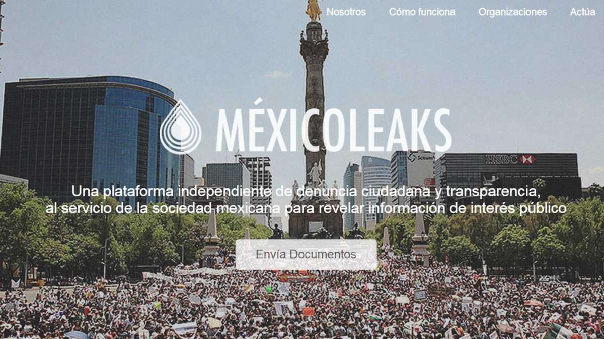 Captura de pantalla de la plataforma que servir&aacute; para difundir informaci&oacute;n de manera reservada. FOTO: Internet 