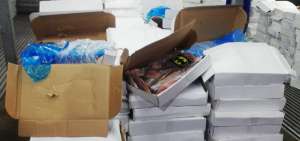La Polic&iacute;a localiz&oacute; coca&iacute;na dentro de un contenedor que conten&iacute;a pescado congelado para la exportaci&oacute;n hacia el puerto belga de Amberes.