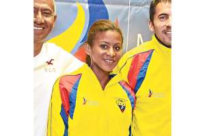 Tres seleccionados de atletismo del pa&iacute;s se entrenan en el Parque Samanes