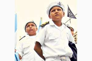 Los ni&ntilde;os tambi&eacute;n celebraron su verbena