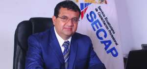 Len&iacute;n Campa&ntilde;a, director ejecutivo de Secap, expic&oacute; los objetivos del seminario internacional para emprendedores.