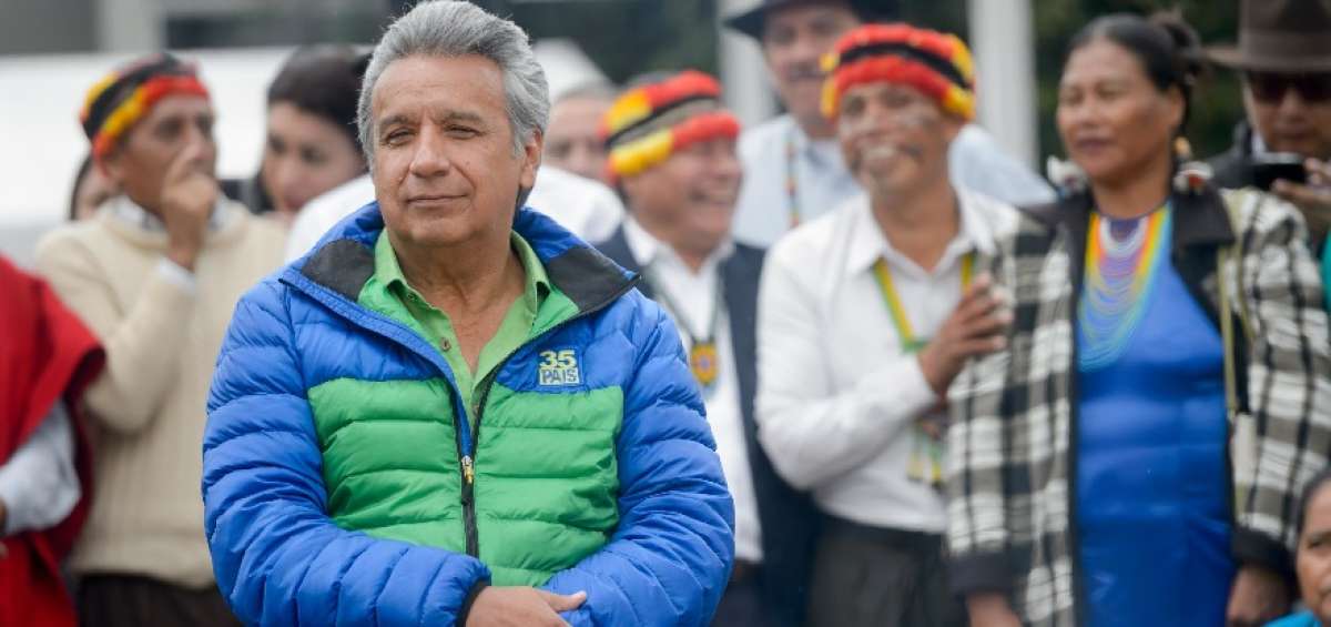 L&iacute;deres ind&iacute;genas apoyan a Moreno
