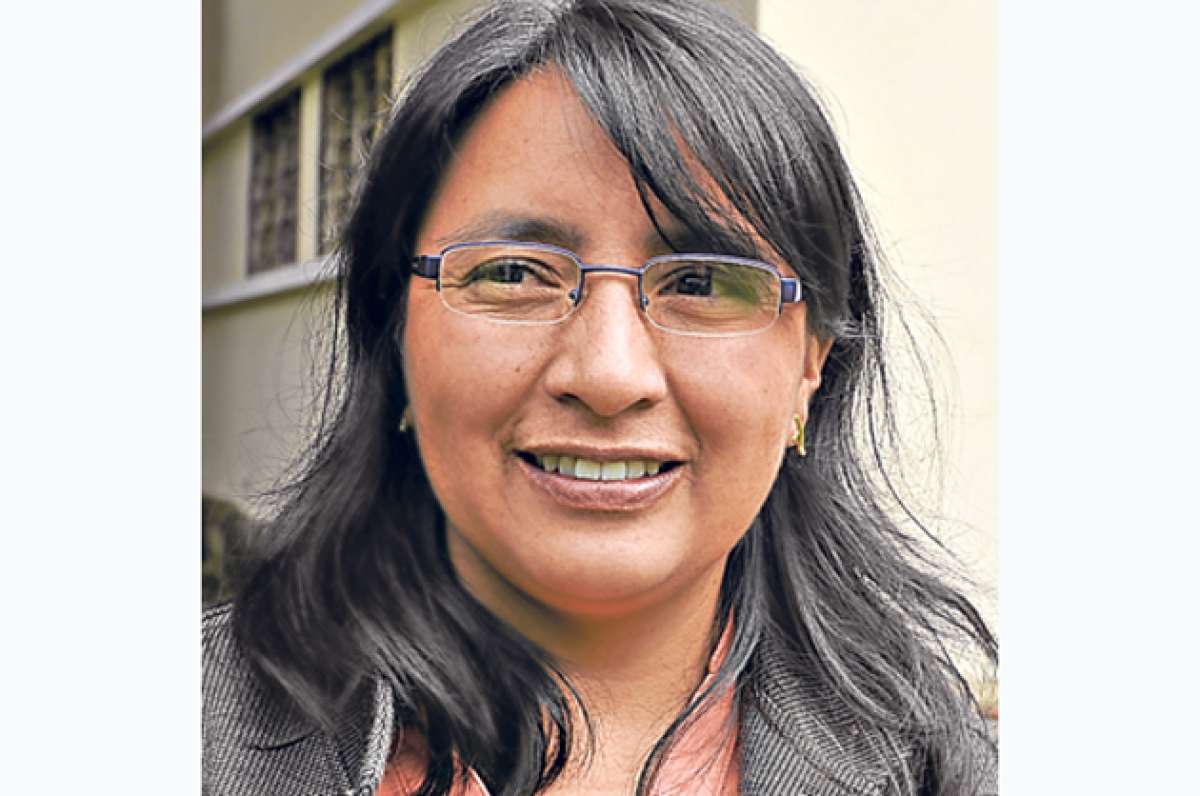 Magaly Quezada, alcaldesa de Nab&oacute;n. Foto: El Tel&eacute;grafo