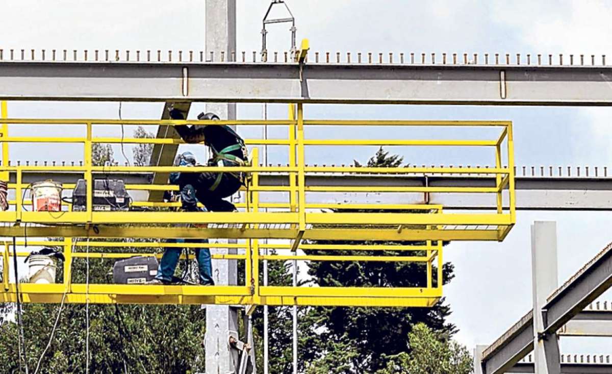 Las obras en el patio-taller avanzan