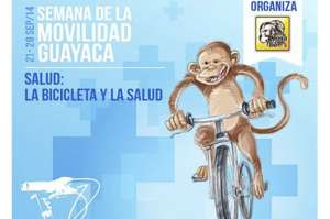 Ciclistas guayaquile&ntilde;os invitan a prender los pedales