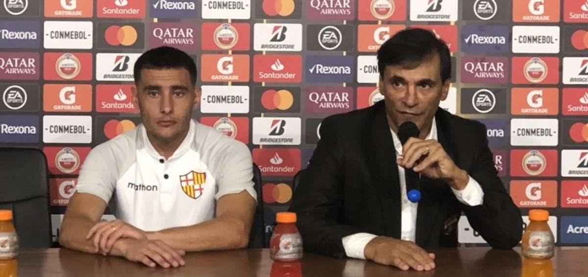Fabi&aacute;n Bustos no quiere que Barcelona se conf&iacute;e
