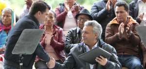 La pol&iacute;tica agropecuaria del Ecuador 2020-2030 fue presentada en la parroquia Lloa, en la ciudad de Quito.  