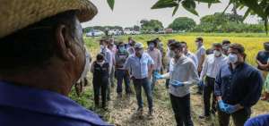 Vicepresidente Sonnenholzner se reuni&oacute; con arroceros de Salitre
