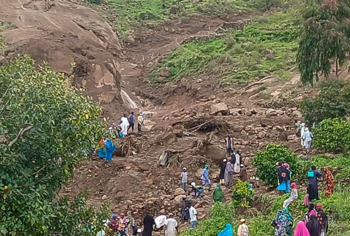 Hay más de mil fallecidos tras deslizamiento de tierra en Sudán