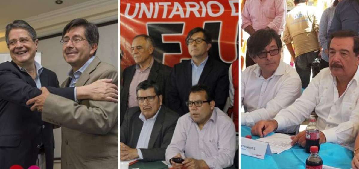 El recorrido pol&iacute;tico de C&eacute;sar Mont&uacute;far incluy&oacute; a Nebot