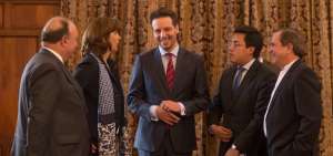 Los cancilleres de Ecuador y Colombia se reunieron hoy en Quito.
