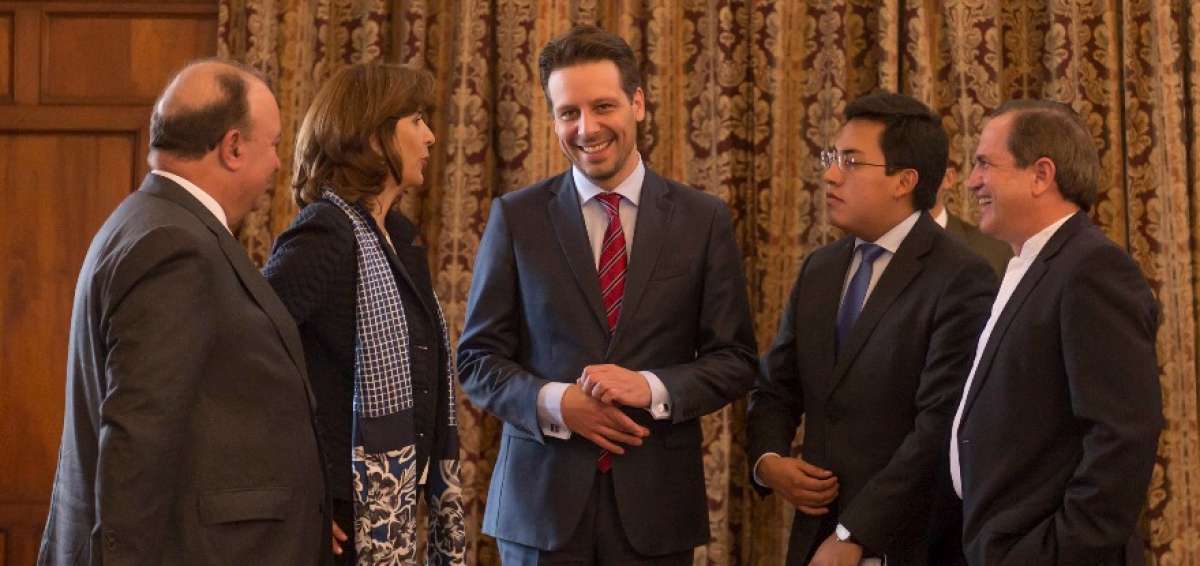 Los cancilleres de Ecuador y Colombia se reunieron hoy en Quito.