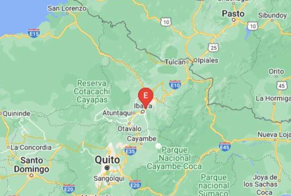 Sismo remueve la tierra en Ibarra