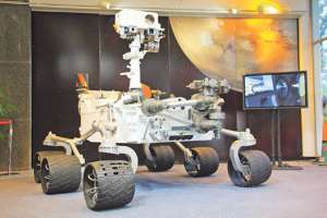 Hasta ahora, el robot Curiosity de la NASA ha recorrido 7,9 kil&oacute;metros de la superficie marciana. Foto: EFE