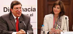 Los cancilleres de Cuba, Bruno Rodr&iacute;guez y de Colombia, Mar&iacute;a &Aacute;ngela Holgu&iacute;n, recibir&aacute;n la Medalla de la Orden Nacional Al M&eacute;rito.