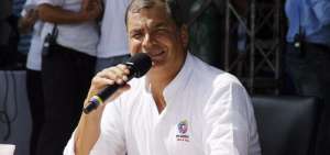 El expresidente de la Rep&uacute;blica, Rafael Correa. 
