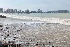 El Inocar advierte que el oleaje en las playas de Ecuador continuará este 2 de abril. 
