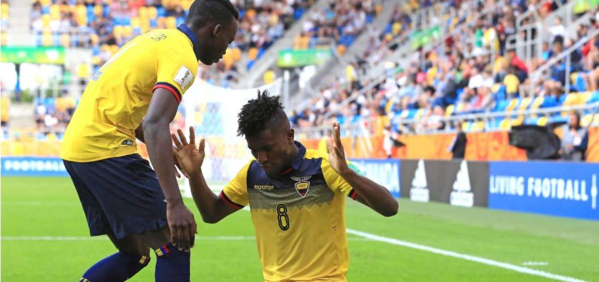 Jos&eacute; Cifuentes anot&oacute; el primer gol de la selecci&oacute;n ecuatoriana sub-20 ante Estados Unidos, en los cuartos de final del torneo juvenil que se disput&oacute; en Polonia.