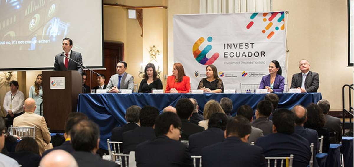 Portafolio de $ 14.000 millones se present&oacute; en Invest Ecuador
