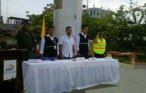  Inauguraci&oacute;n del proceso electoral en Ponce Enriquez. Foto: @cnegobec