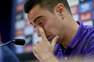 Con 24 a&ntilde;os en el club y 17 en el primer equipo, Xavi se convirti&oacute; en una figura imprescindible del f&uacute;tbol de toque azulgrana. Foto: AFP