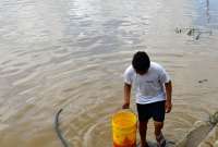 El río Daule abastece de agua potable a buena parte de Guayaquil.