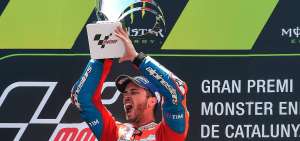 El italiano Andrea Dovizioso gana el Gran Premio de Catalu&ntilde;a de MotoGP
