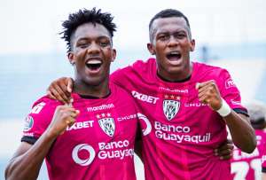 Independiente gan&oacute; en Manta a Delf&iacute;n.