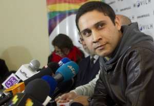 Ruiz, oficial de la Marina chilena, decidi&oacute; hablar con sus superiores sobre su homosexualidad. Foto: AFP