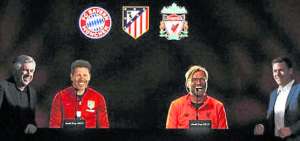 Hologramas de Simeone y Klopp acompa&ntilde;an a Ancelotti en M&uacute;nich