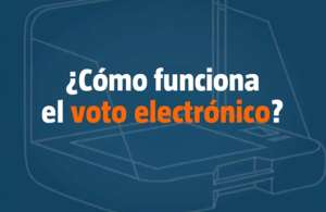 Voto electr&oacute;nico 