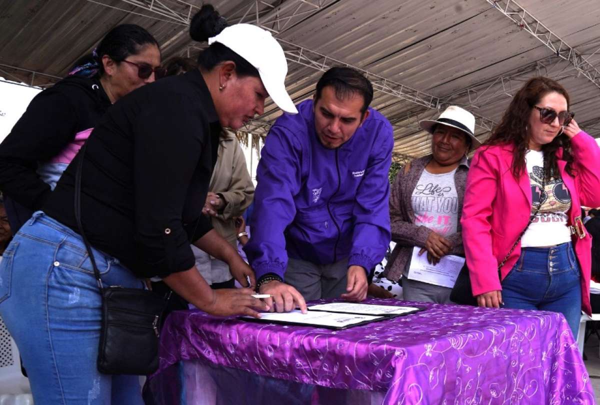 El Quinche: 3.000 personas participaron en la Mesa Territorial del MIES