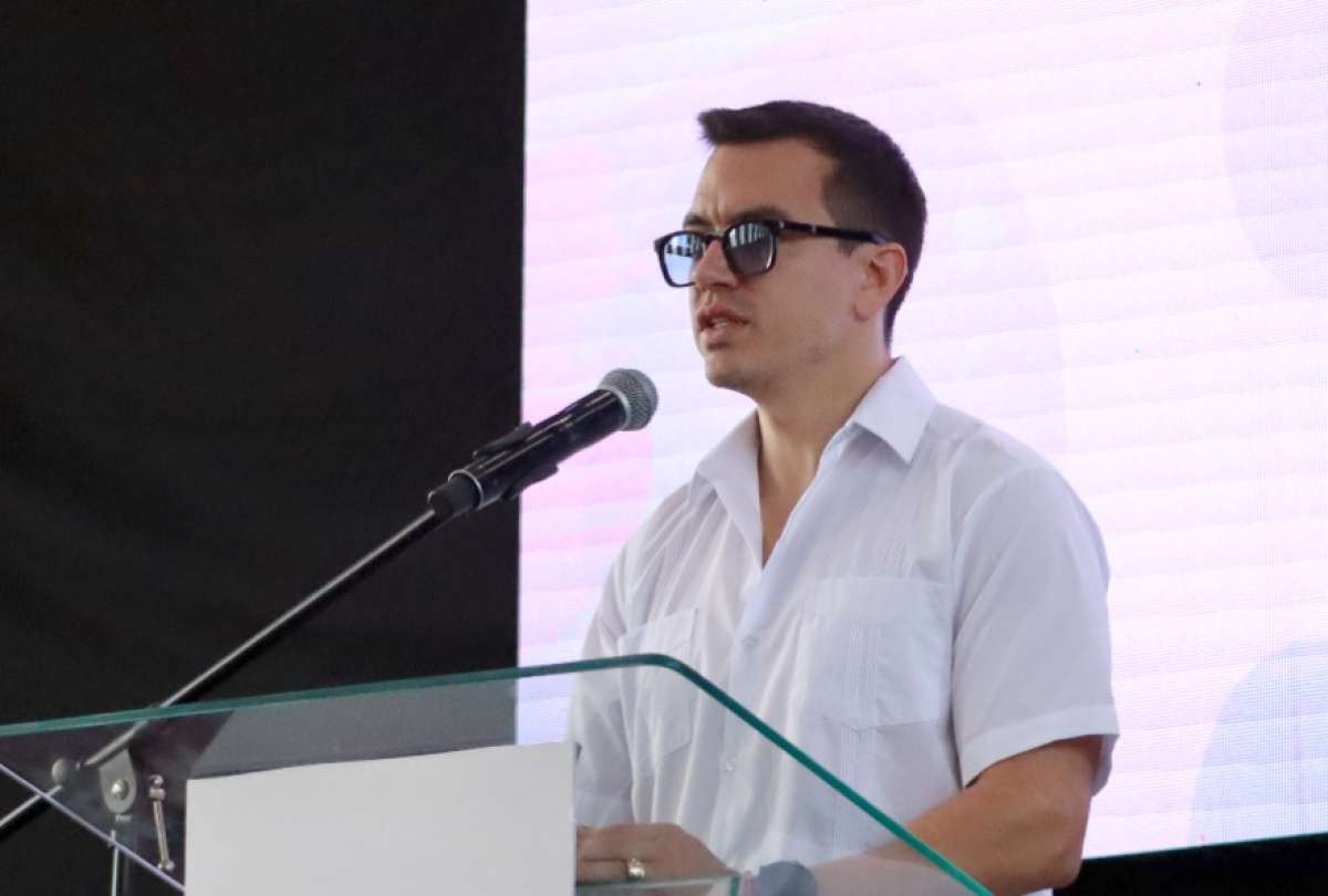 El comunicado del presidente Daniel Noboa fue difundido a través de sus redes sociales.