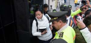 Ingreso al Centro de Rehabilitaci&oacute;n Social de Varones (CRSV) N&deg; 4, ubicado en el sector de El Condado, en el norte de Quito.